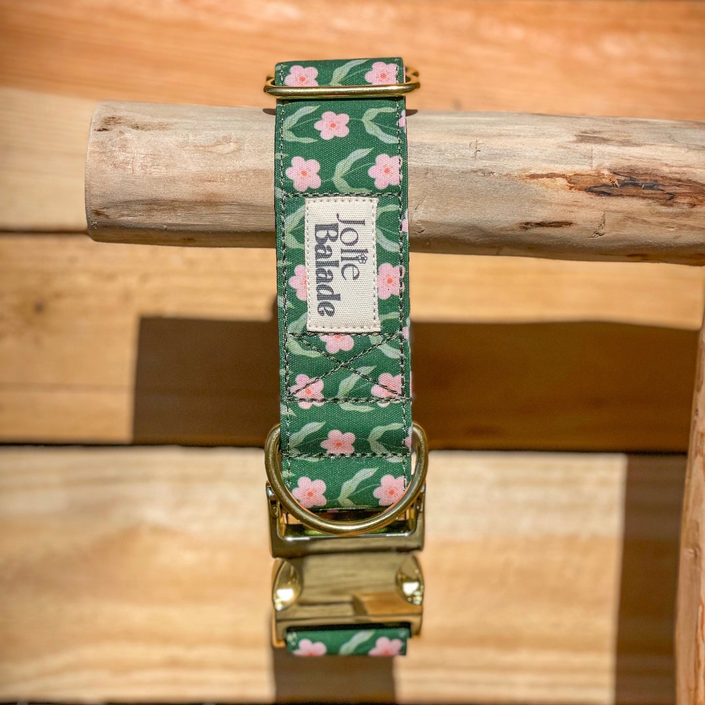 🐶 Collier "VINTAGE FLOWERS"