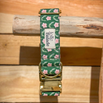 🐶 Collier "VINTAGE FLOWERS"
