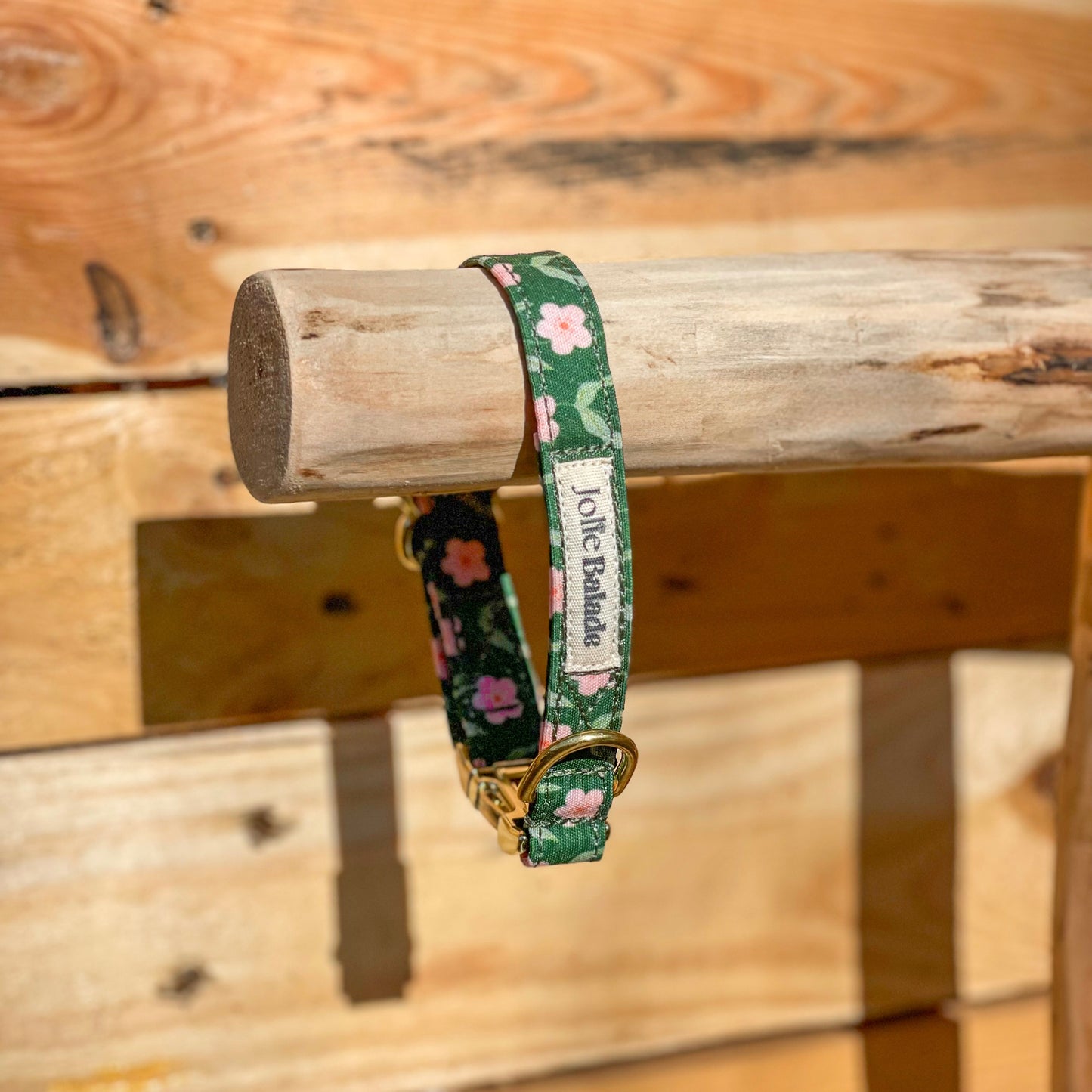 🐶 Collier "VINTAGE FLOWERS"