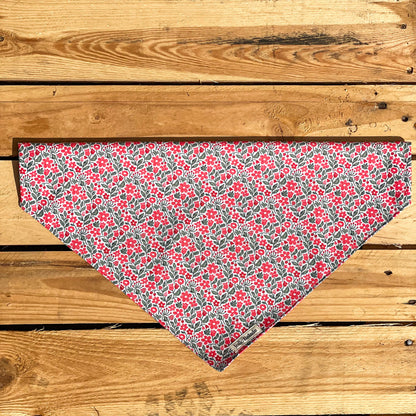 Bandana a glisser - RED FLOWERS