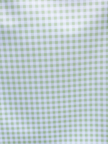 🐶 Collier Martingale VICHY VERT PASTEL