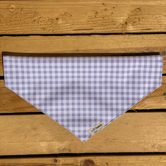 Bandana a glisser - VICHY LILA PASTEL