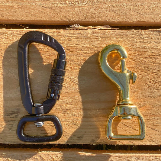 🐶 Laisse "VICHY BLEU PASTEL"