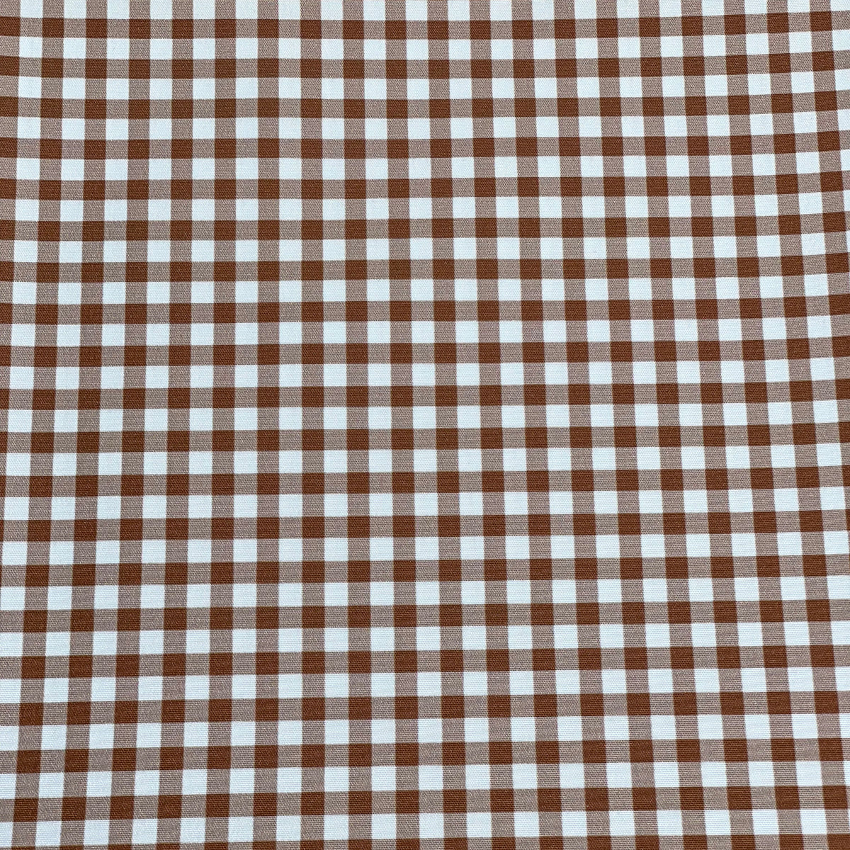 Bandana à glisser sur le collier "VICHY MARRON"