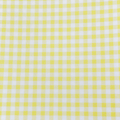 Bandana a glisser sur le collier - VICHY JAUNE PASTEL