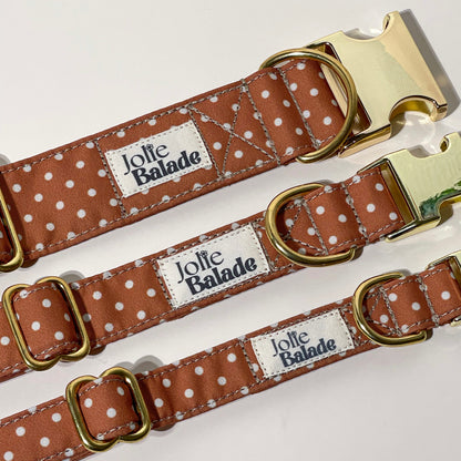 🐶 Collier "CANNELLE" pour chien
