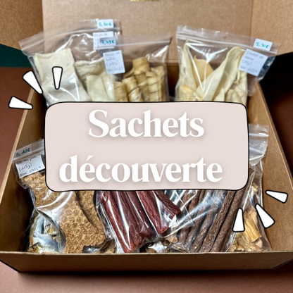 🐶 Sachets Découverte - Friandises & Mastication