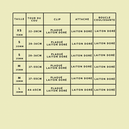 🐶 Collier "VINTAGE FLOWERS"