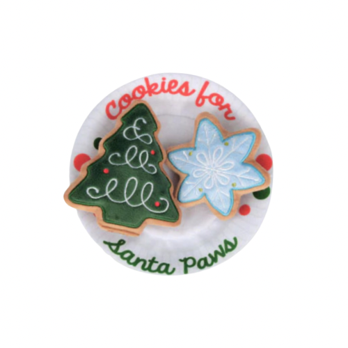 🐶 Ensemble peluches - Cookies de Noël