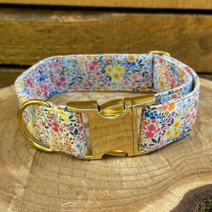 🐶 Collier en tissu pour chiens – Jolie Balade