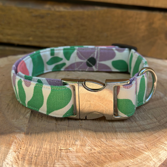 🐶 Collier en tissu pour chiens – Jolie Balade