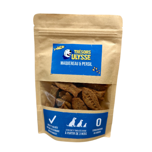 🐶 Friandises artisanales - Maquereau & Persil