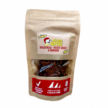 🐶 Friandises de Noël 🎄  - Maquereau, Patate douce & Romarin