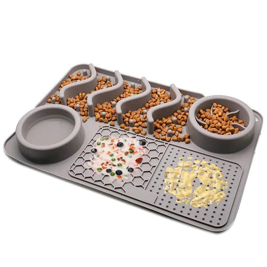 🐶🐱 Tapis « MULTI » léchage / anti-glouton (DEFAUT)