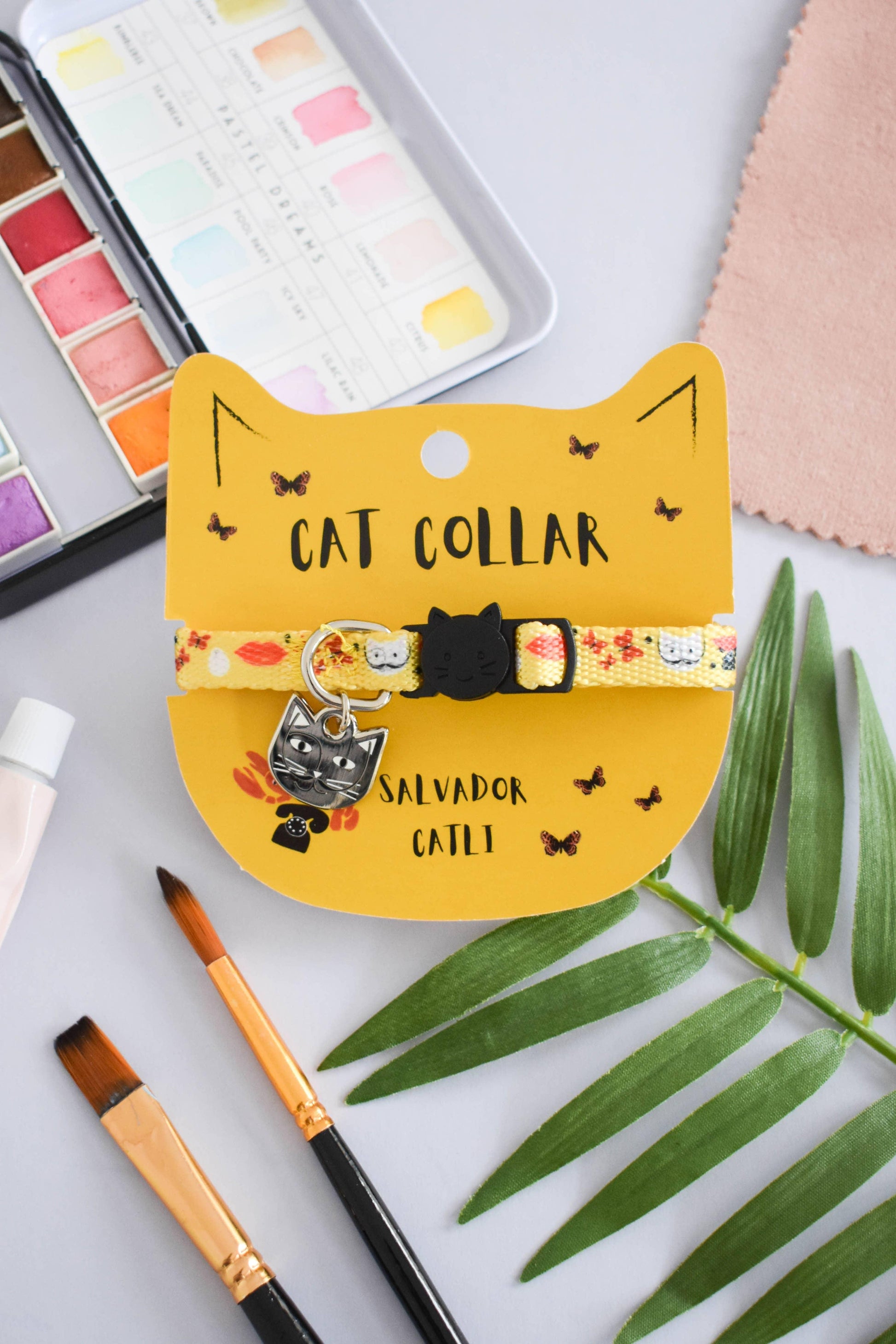 🐱 Collier Salvador Catli Artiste - Les p'tits potes