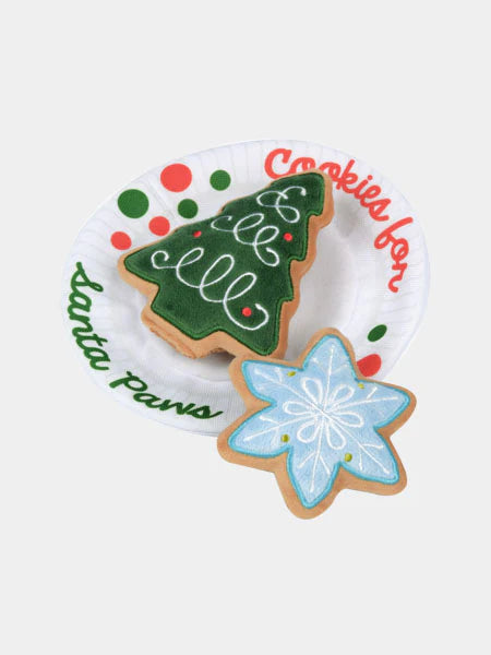 🐶 Ensemble peluches - Cookies de Noël